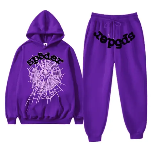 Chandal Sp5der Morado Chandal Sp5der Morado