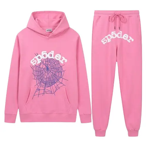 Pink Sp5der Tracksuit Pink Sp5der Tracksuit