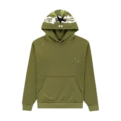 Sp5der Sudadera OG Web Verde Oliva Sp5der Sudadera OG Web Verde Oliva
