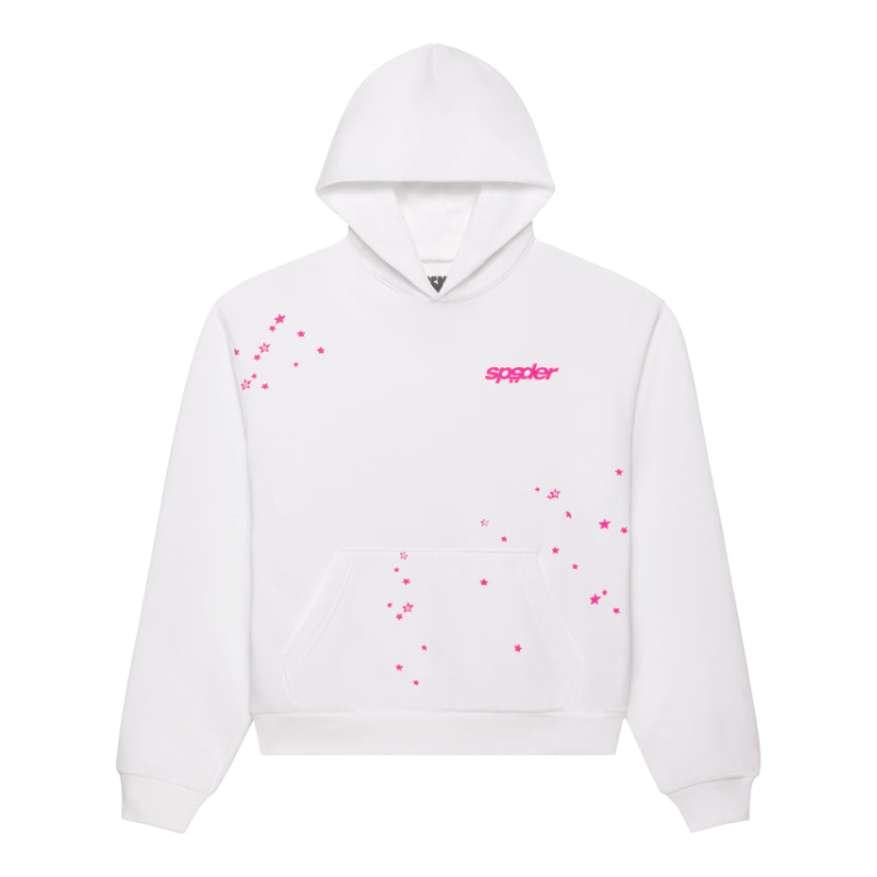 Fractured Logo Hoodie Sp5der Fractured Logo Hoodie Sp5der