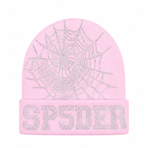 Gorro Sp5der Web Rosa