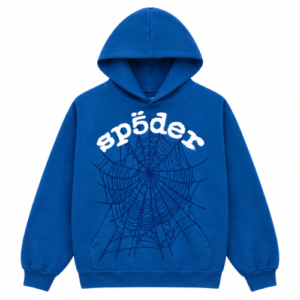 Sp5der Hoodie Azul