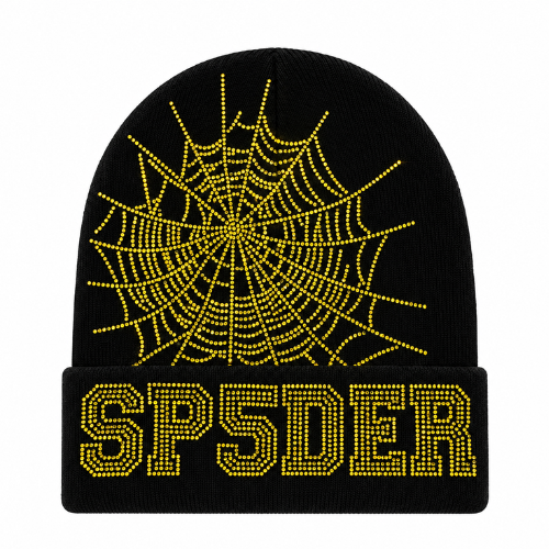 Sp5der OG Web Beanie Black Sp5der OG Web Beanie Black