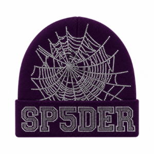 Sp5der Web Beanie Púrpura