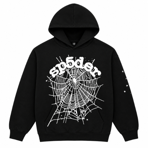Sudadera Sp5der Negra Sudadera Sp5der Negra