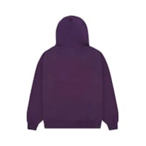 Sp5der Web Hoodie Purple Back
