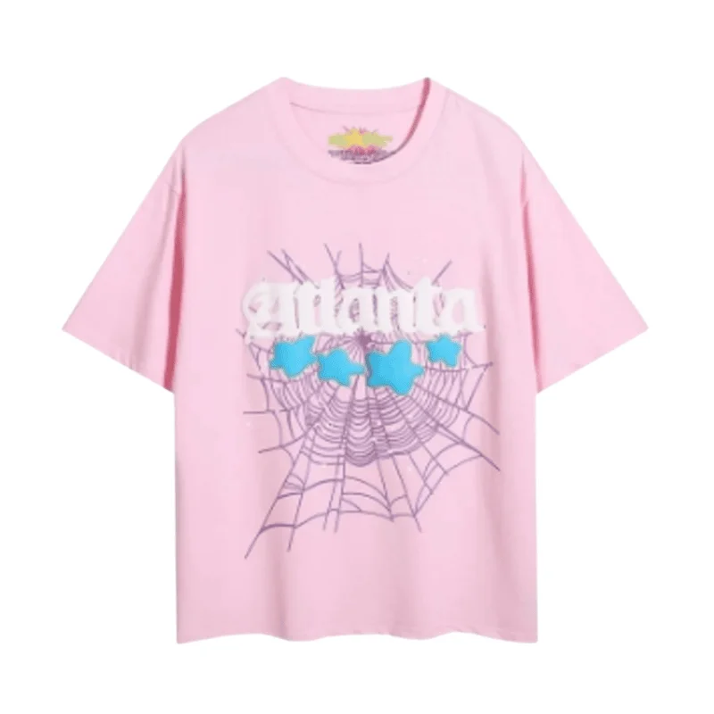 Camiseta Sp5der Rosa