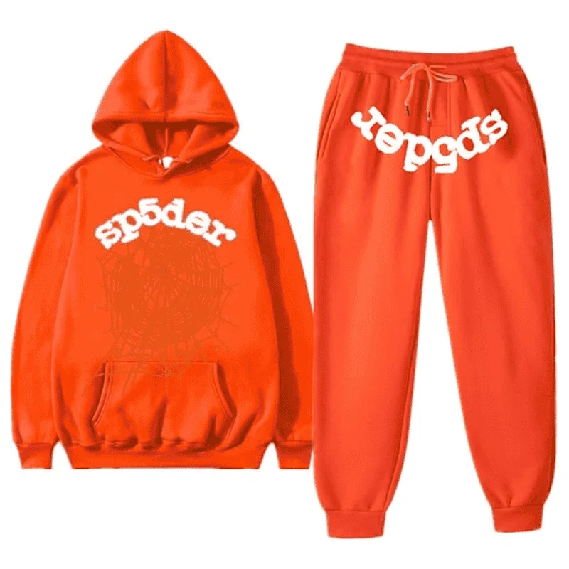 Chandal Sp5der Naranja